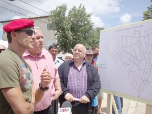 Străzile din Palazu vor avea sistem de canalizare